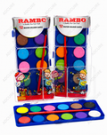 Rambo 12-Color Watercolor Paint Set