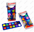 Rambo 12-Color Watercolor Paint Set