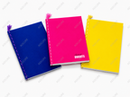 A5 Writing Composition Notebook with Yarn Binding – 80 Leaves (Assorted Colors)