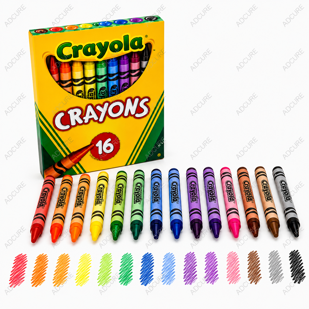 Crayola Classic Crayons – 8 & 16 Colors