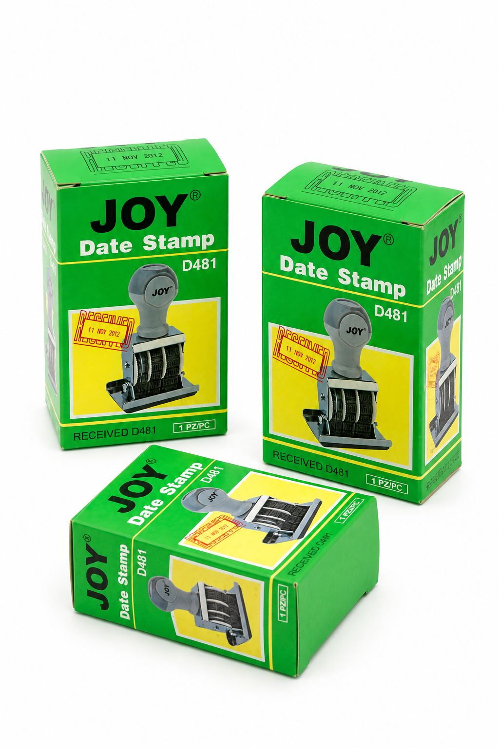 Joy D481 Date Stamp – RECEIVED