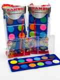 Rambo 12-Color Watercolor Paint Set